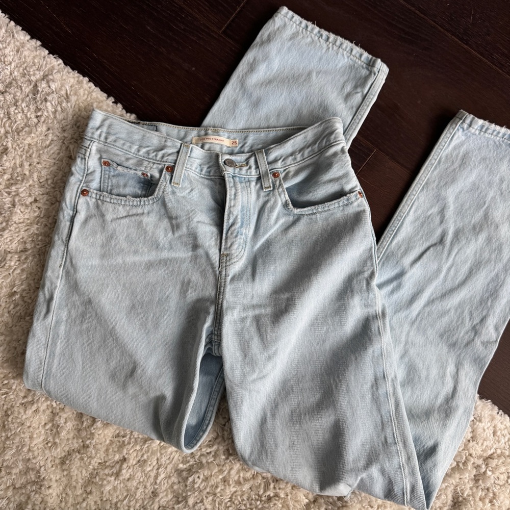 Levi’s Low Pro Straight Jeans